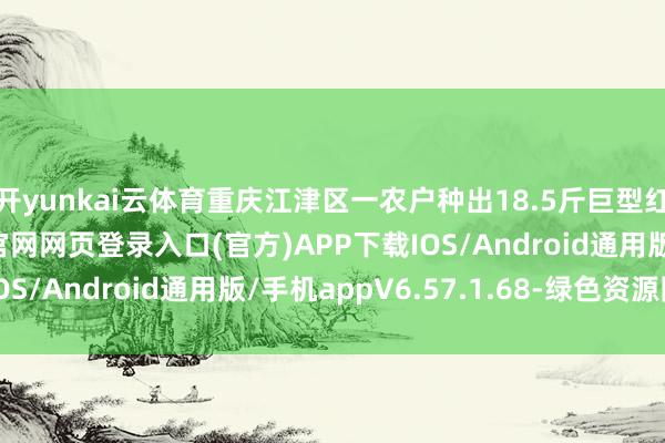 开yunkai云体育重庆江津区一农户种出18.5斤巨型红薯-开yun体育app官网网页登录入口(官方)APP下载IOS/Android通用版/手机appV6.57.1.68-绿色资源网